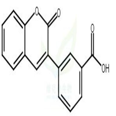 3-(2-氧代-2H-苯并哌喃-3-基)苯甲酸  CAS号：443292-41-9