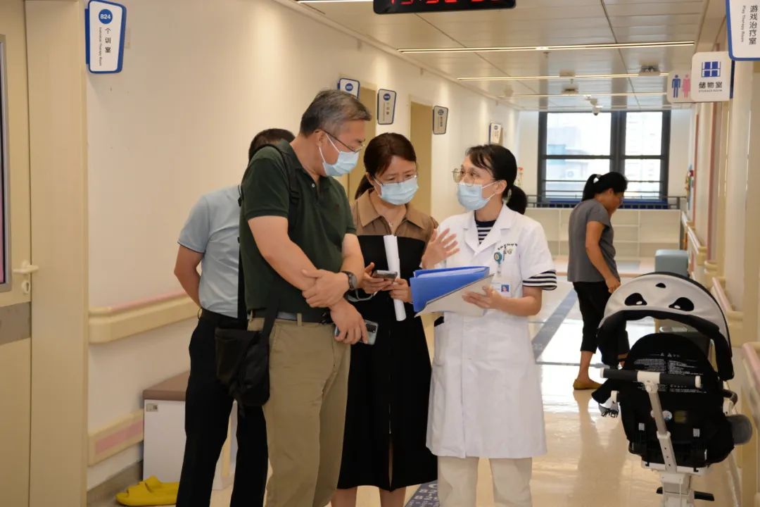 中国疾控中心妇幼保健中心到深圳市妇幼保健院调研健康教育工作