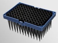 Axygen® 96孔吸头，300µL，液位感测，不带滤芯，非灭菌，悬挂式吸头盒 (5包)