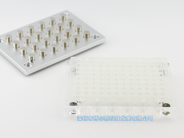  96孔磁力架（八排管和96PCR板）（MAG-96-12）