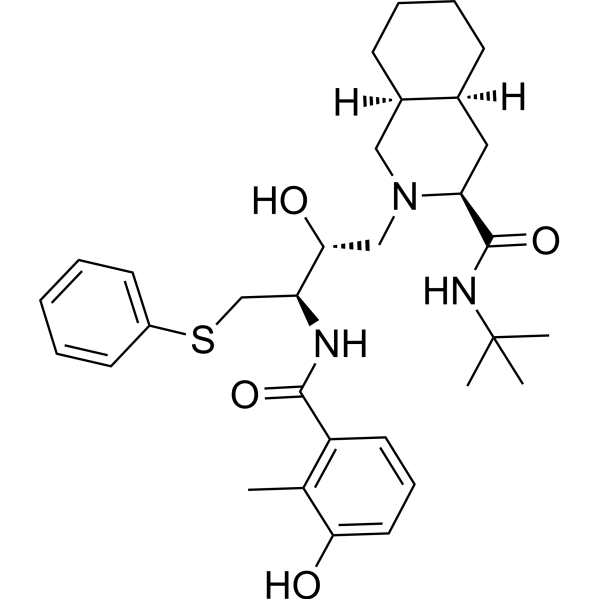 Nelfinavir (AG-1341) 是一种有效的口服生