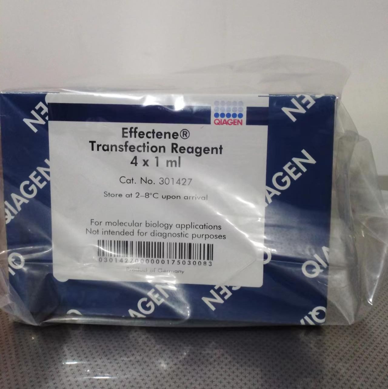 qiagen凯杰一级代理商 301427 Effectene Transfection Reagent (4 x 1 ml)