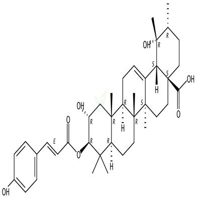 3-O-反式对香豆酰委陵菜酸  CAS号：121064-78-6