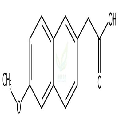 2-(6-甲氧基萘-2-基)乙酸  CAS号：23981-47-7