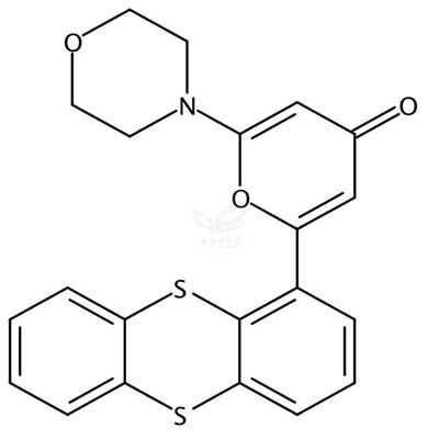 2-吗啉-4-基-6-噻蒽-1-基吡喃-4-酮  CAS号：587871-26-9