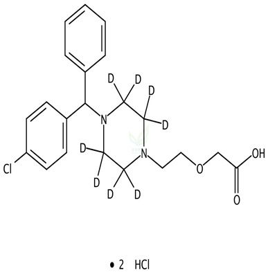盐酸西替利嗪-D8  CAS号：2070015-04-0