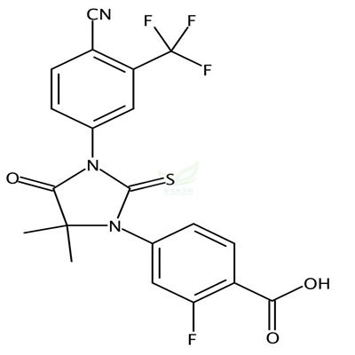 恩扎鲁胺羧酸代谢物  CAS号：1242137-15-0