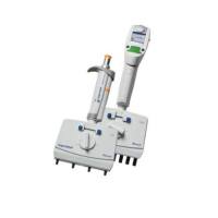 Eppendorf  3125000184  Research plus Move It adjustable pitch manual pipette, 4 channels, 120 – 1200 μ 50. Dark green