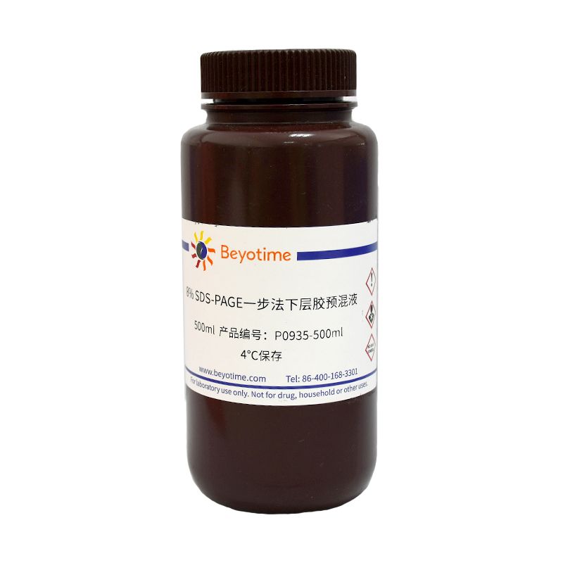 8% SDS-PAGE一步法下层胶预混液