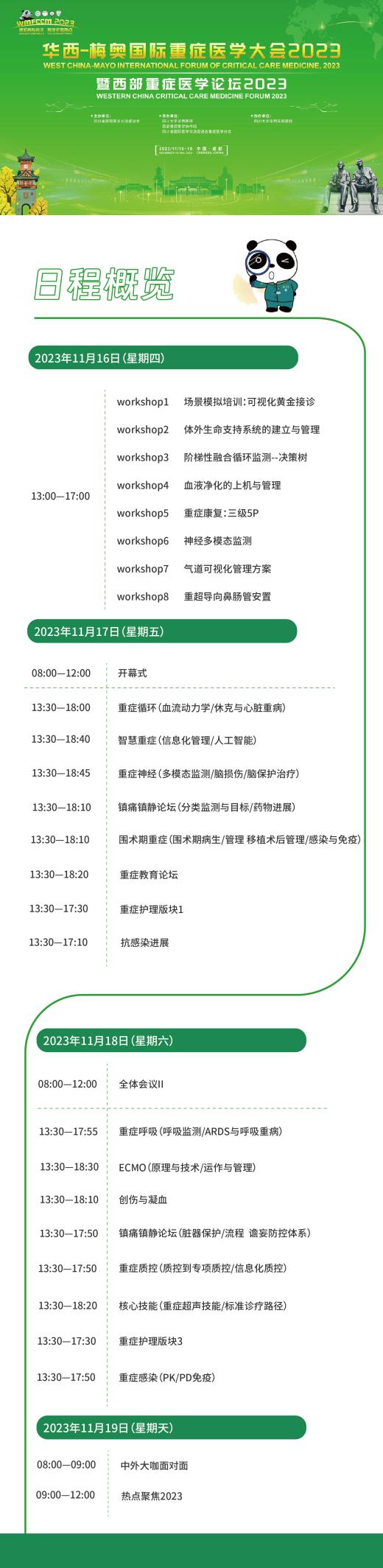 会议倒计时！华西携手梅奥，重症医学年度盛会即将落地成都