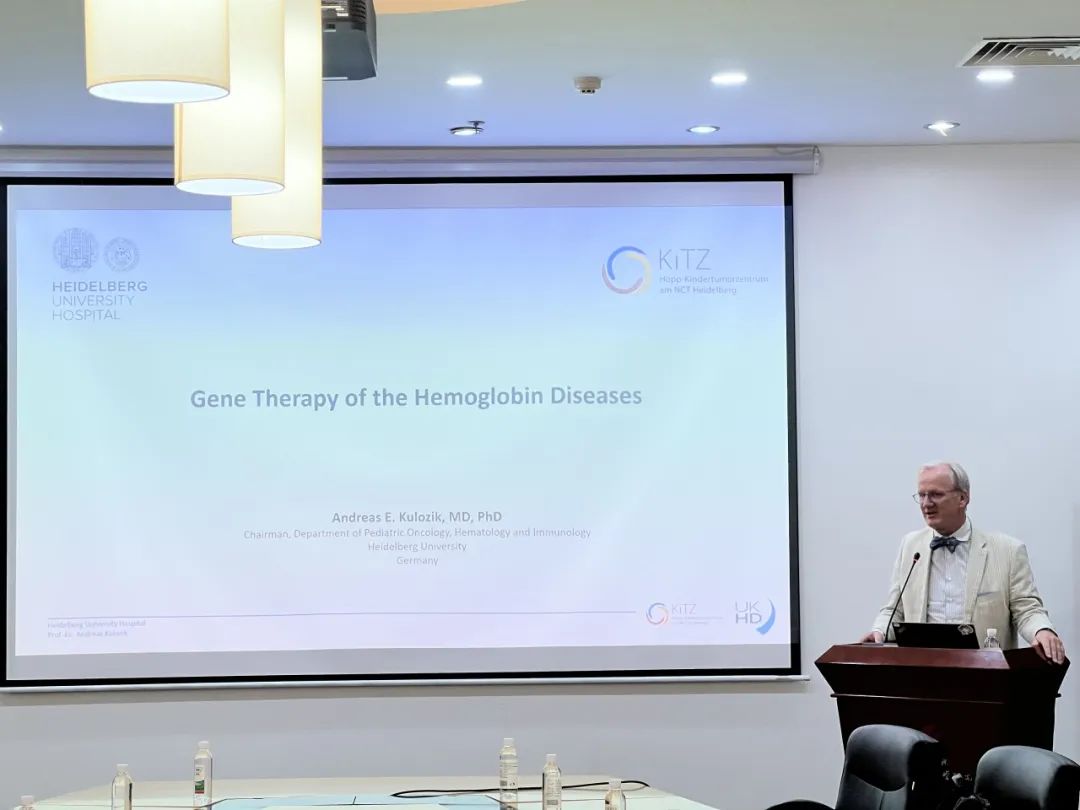 国际知名血液病专家 Andreas E.Kulozik 教授受邀来北京高博博仁医院参观交流