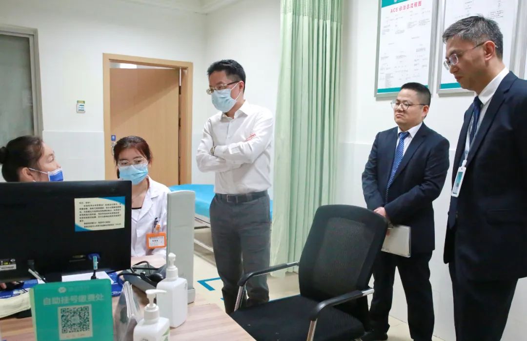 常德市第四人民医院迎接心衰中心专家现场核查及胸痛中心专家质量评价工作