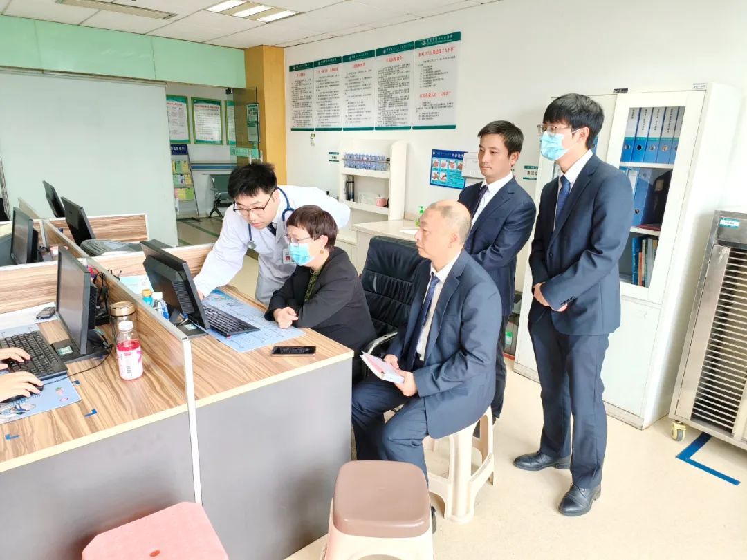 常德市第四人民医院迎接心衰中心专家现场核查及胸痛中心专家质量评价工作