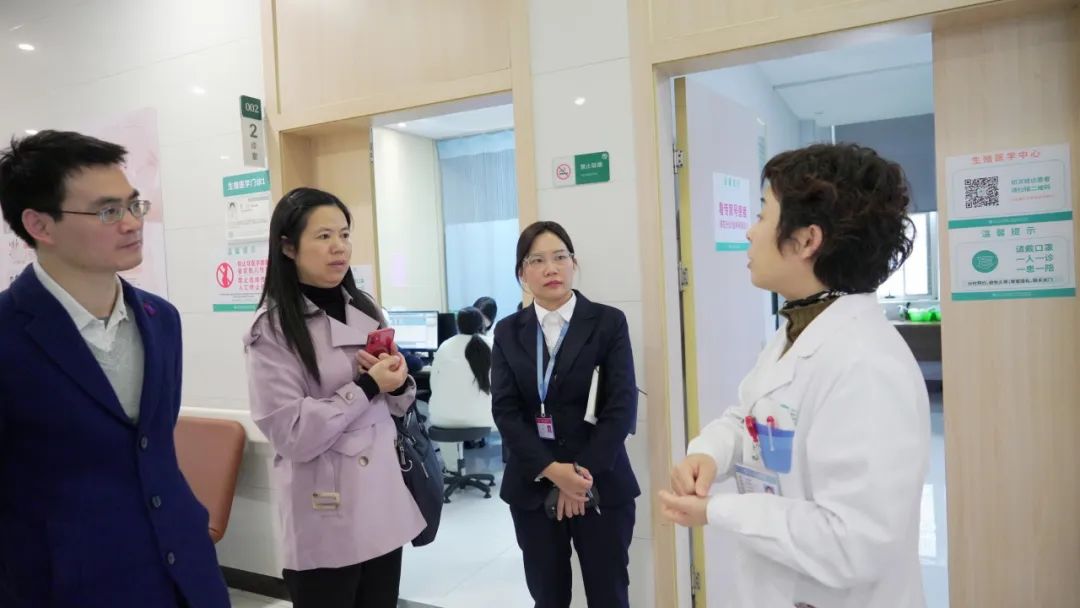 长沙江湾妇产医院迎接 2023 年度开福区妇幼健康重点工作质量控制与评估、消除艾梅乙母婴传播检查