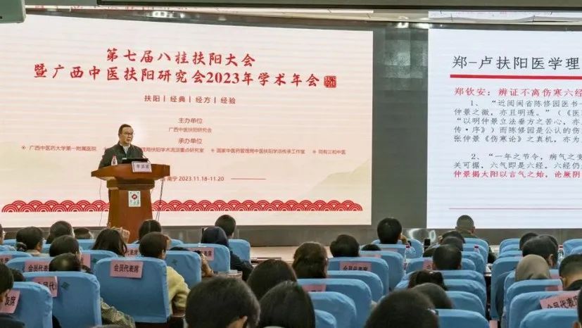 第七届八桂扶阳大会暨广西中医扶阳研究会 2023 年学术年会在南宁成功召开