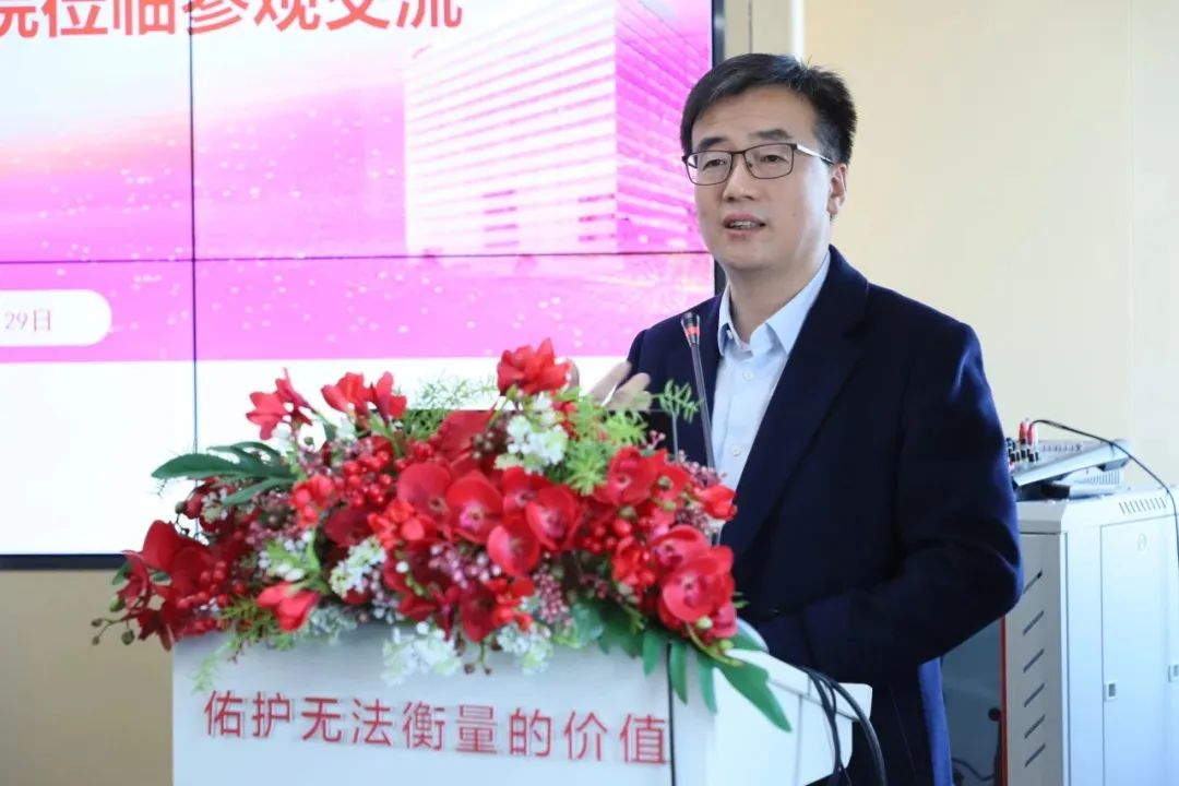 协作交流 咸阳市中心医院来西安高新医院参访