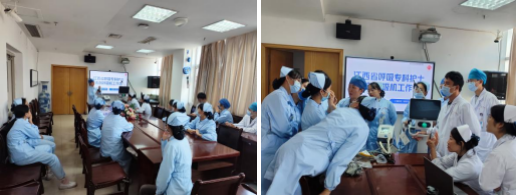 南昌大学第二附属医院呼吸专科护士临床实践基地开展教学活动