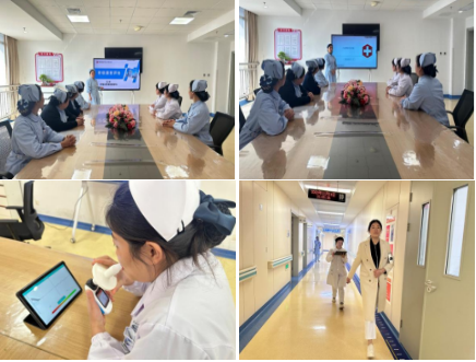南昌大学第二附属医院呼吸专科护士临床实践基地开展教学活动