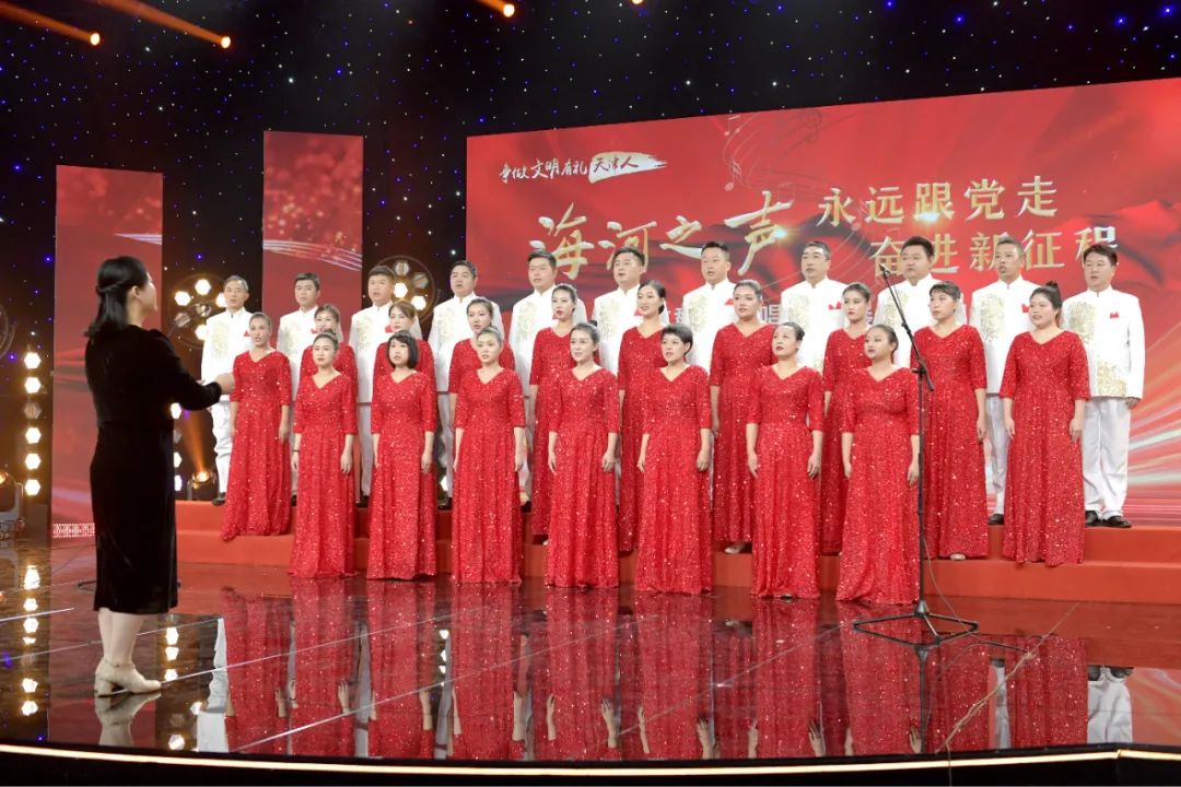 歌声献祖国 同心向未来——蓟医合唱团参加全市群众合唱电视展播活动