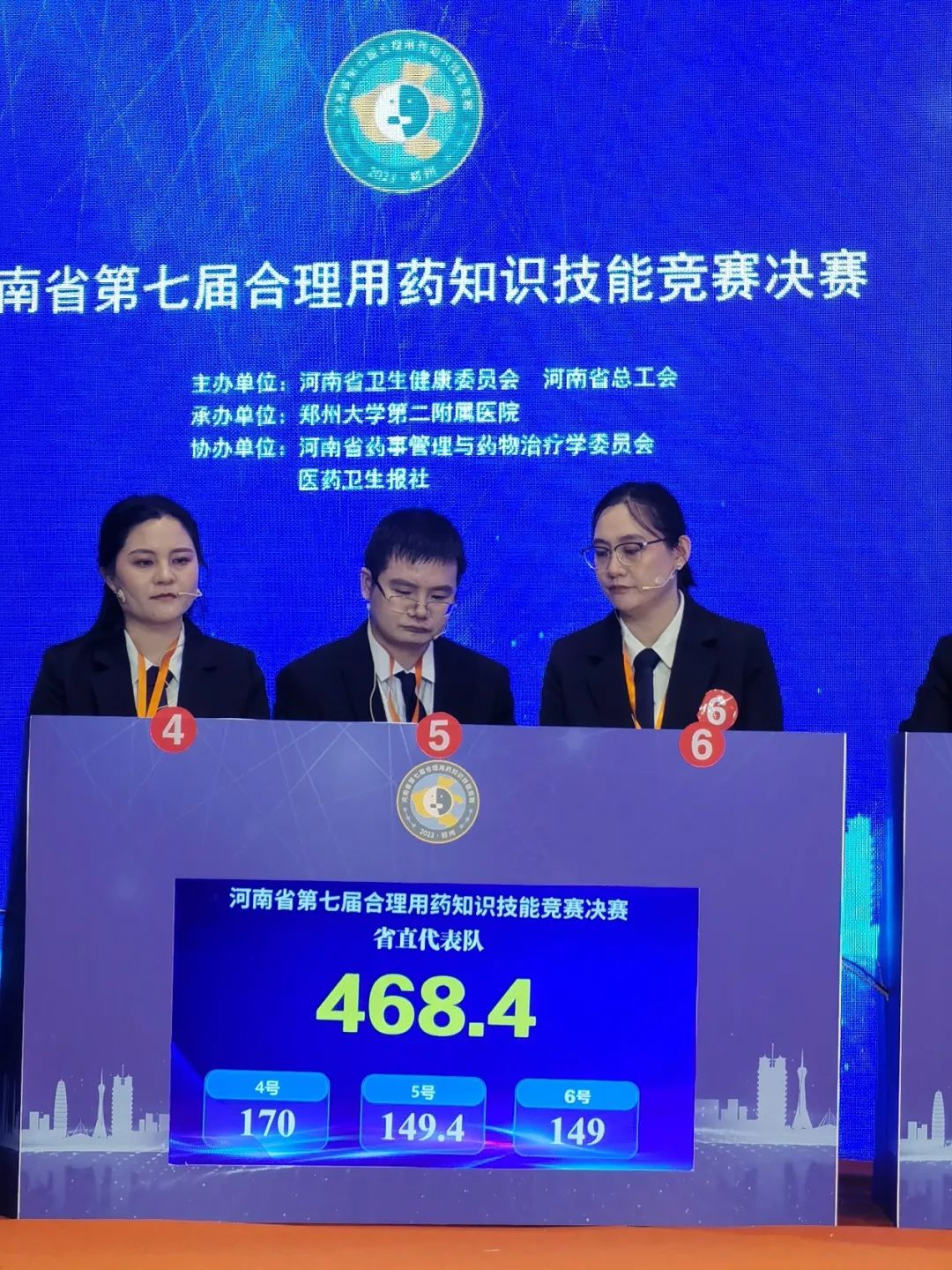 郑州大学第五附属医院药师在河南省第七届合理用药知识技能竞赛取得佳绩