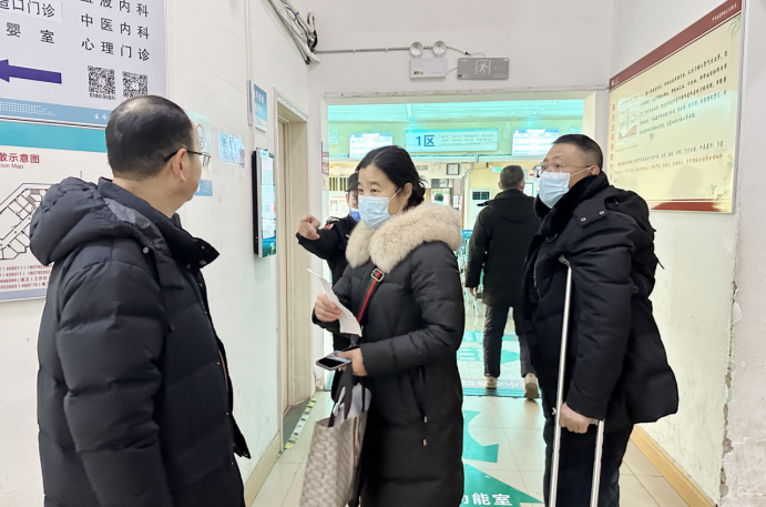 【服务大提升】九江市第一人民医院领导下基层，落实「微笑、轻声、上迎」