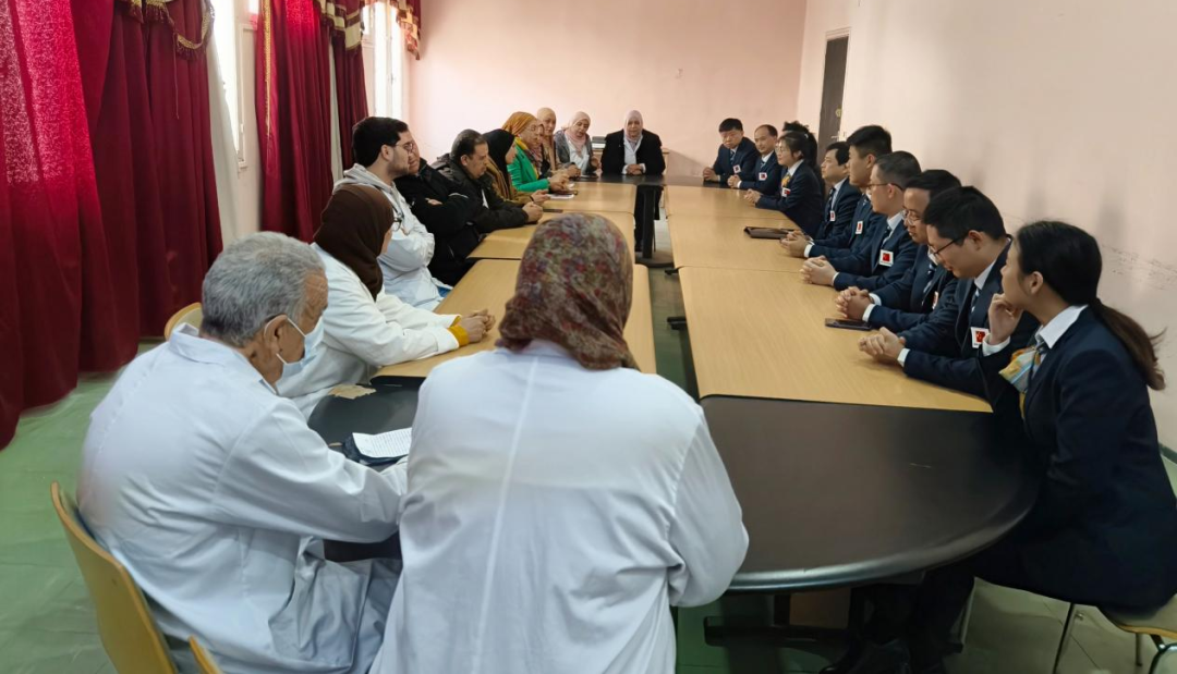 援非动态——让都巴大区医院举行中国援突尼斯医疗队让都巴分队迎新会