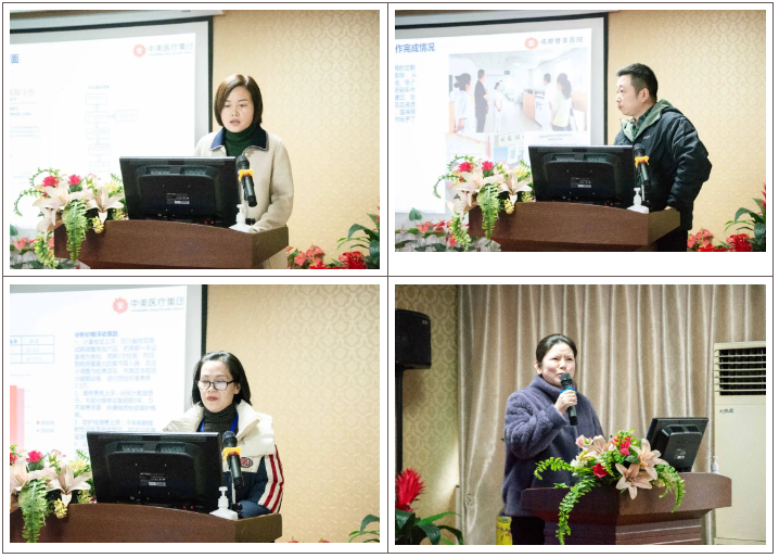 夯实成效 续力前行 | 成都誉美医院召开 2023 年度全院中层领导述职会