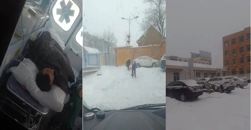 北大医疗鲁中医院冒雪行驶 15 小时及时救治患者