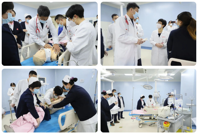 西安高新医院开展严重创伤患者急救演练