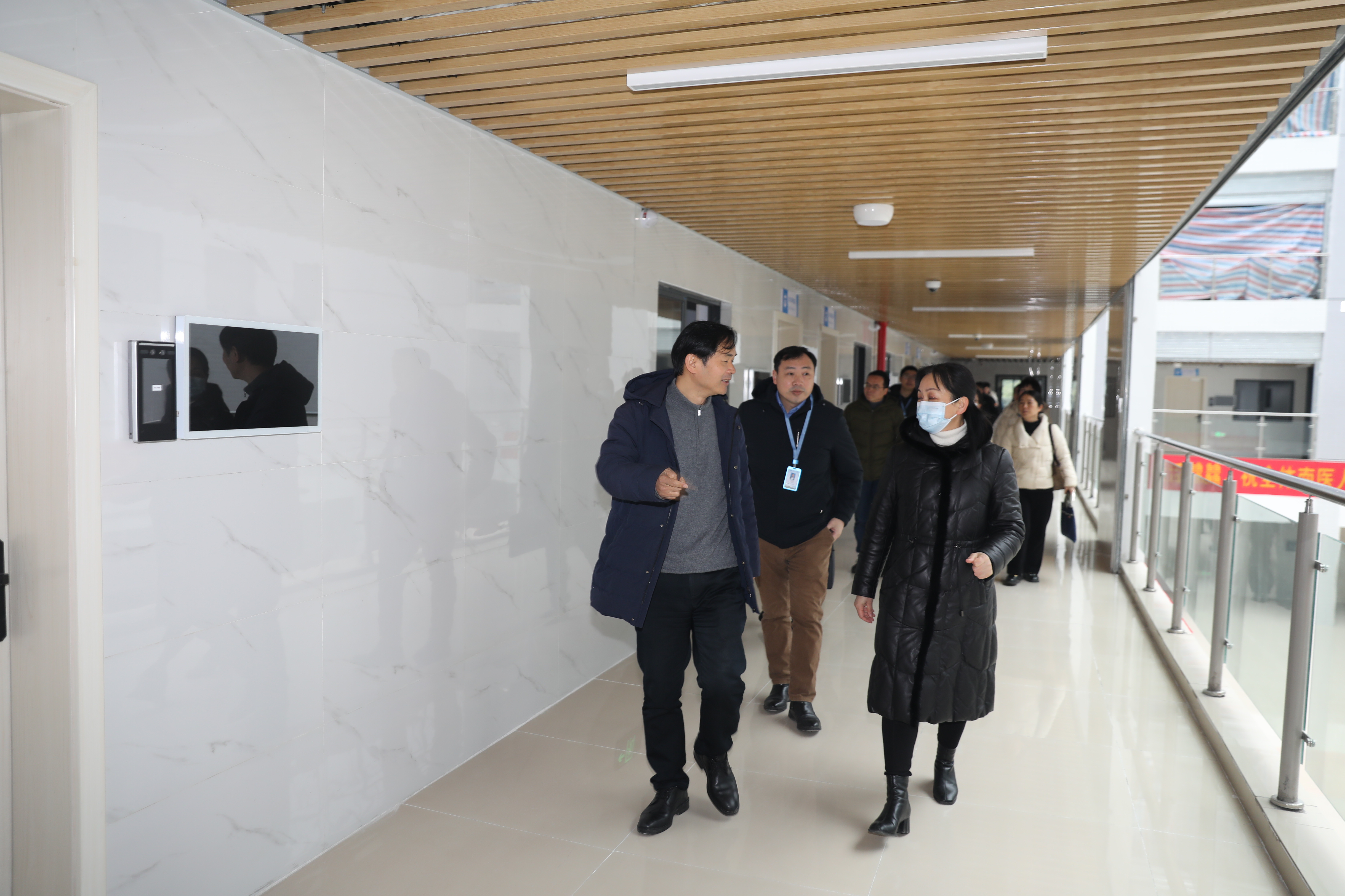 桂林医学院副院长李清华到广西壮族自治区南溪山医院开展学初教学检查