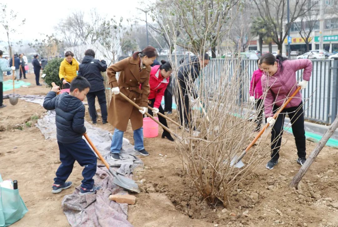 西安市中医医院开展「绿色·生命·希望」主题植树活动