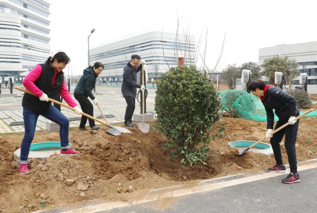 西安市中医医院开展「绿色·生命·希望」主题植树活动