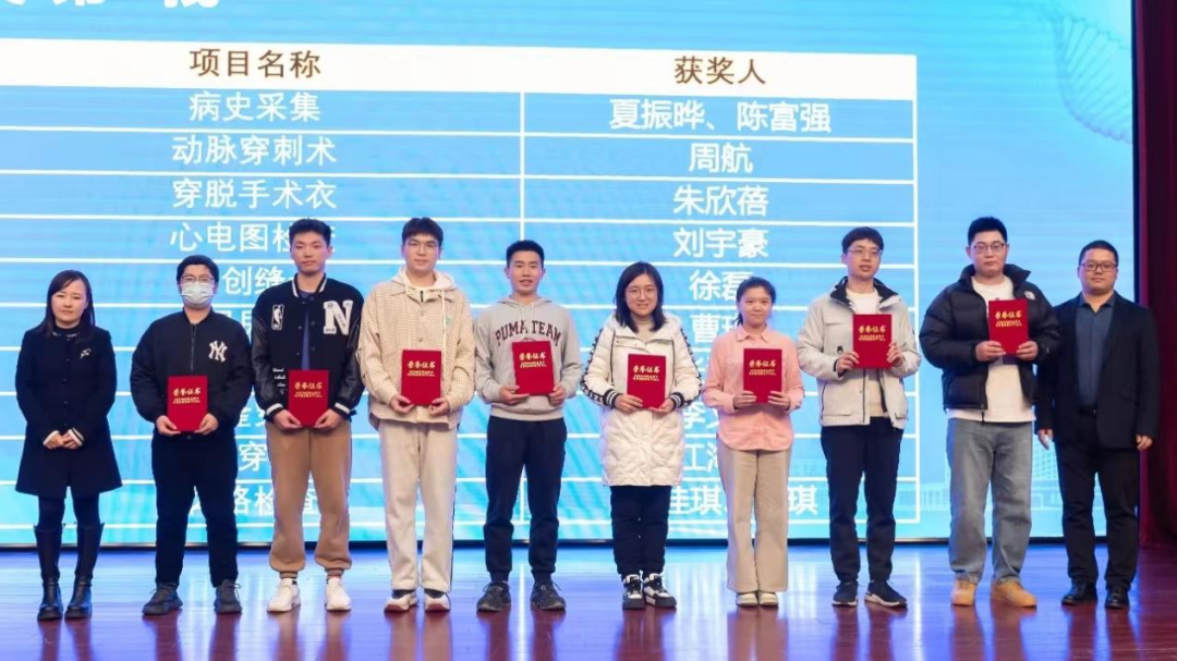 泰州市人民医院实习团队在南京医科大学 2024 年临床技能竞赛（北部赛区）中喜获一等奖！