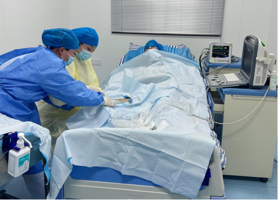 南昌大学二附院静疗团队助力县级医院填补下肢 PICC 置管技术空白