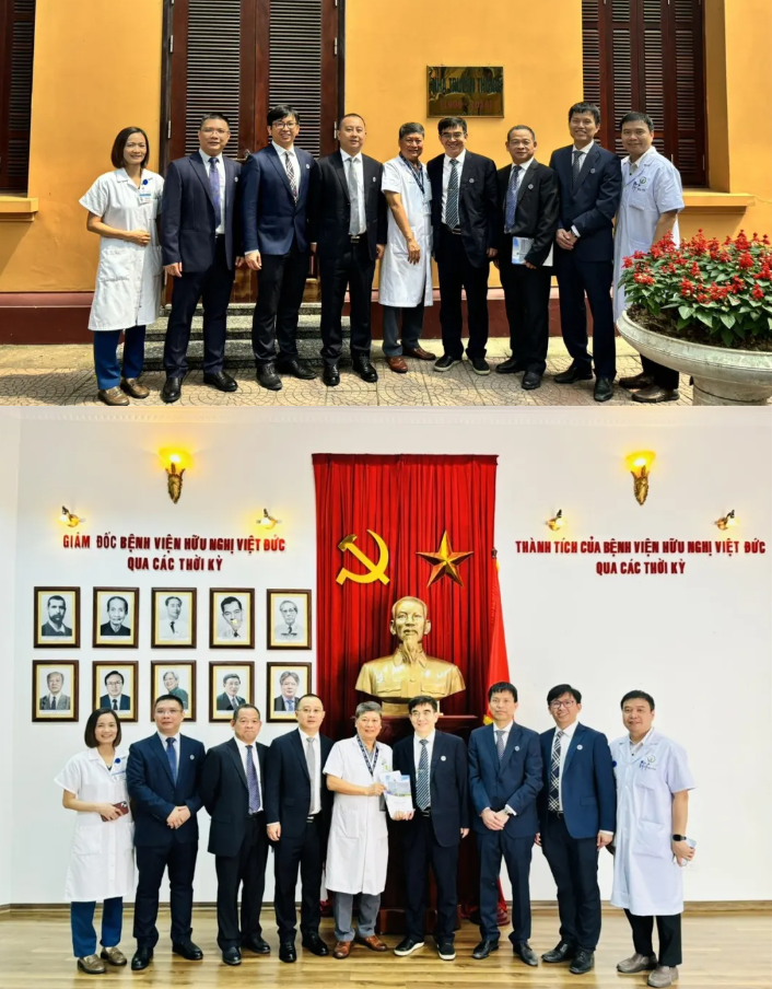 广西医科大一附院外科访问团赴越南越德友谊医院开展学术交流活动