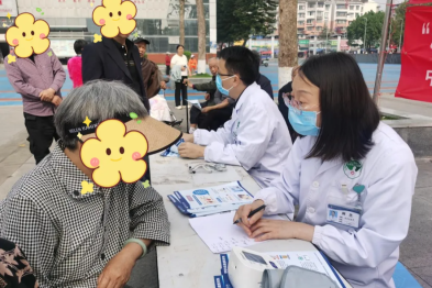 岳池县人民医院开展系列党建、公益活动