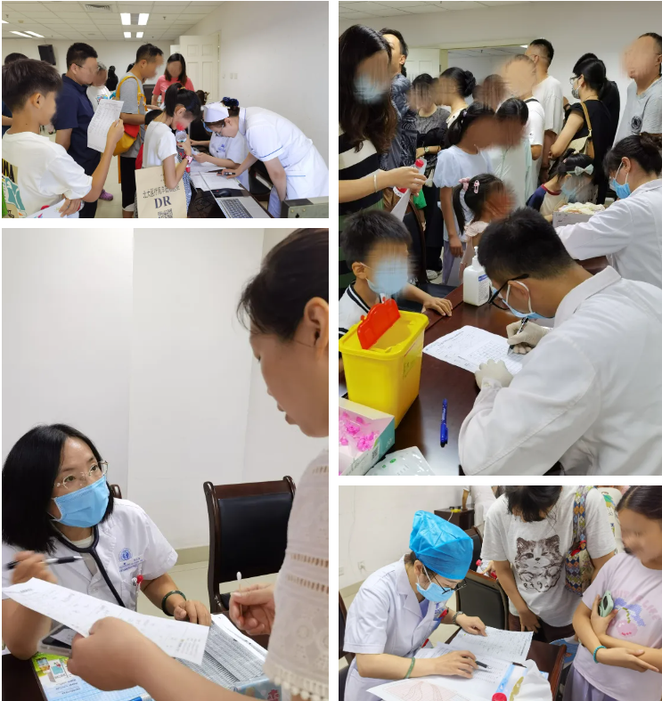 北大医疗海洋石油医院举办「中国海油天津分公司员工子女专场体检」活动