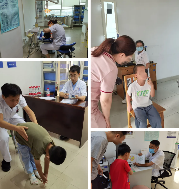 北大医疗海洋石油医院举办「中国海油天津分公司员工子女专场体检」活动