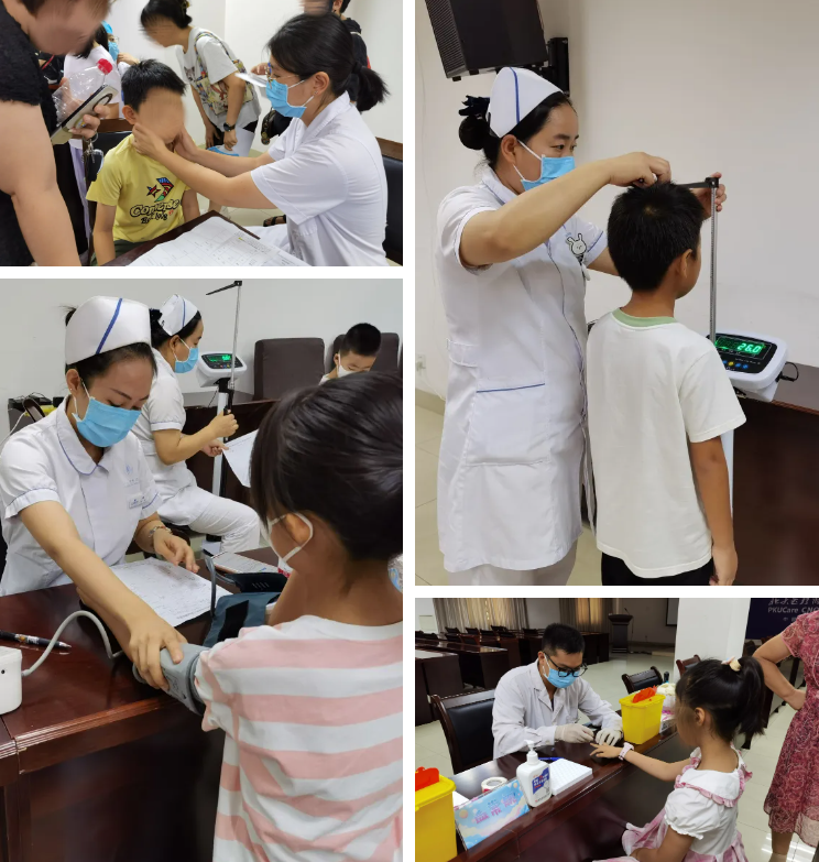 北大医疗海洋石油医院举办「中国海油天津分公司员工子女专场体检」活动