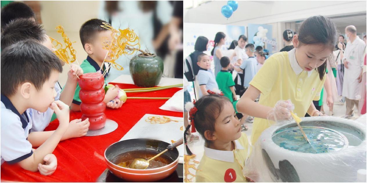 江夏区第一人民医院开展庆祝第七届医师节「小小医师」体验活动