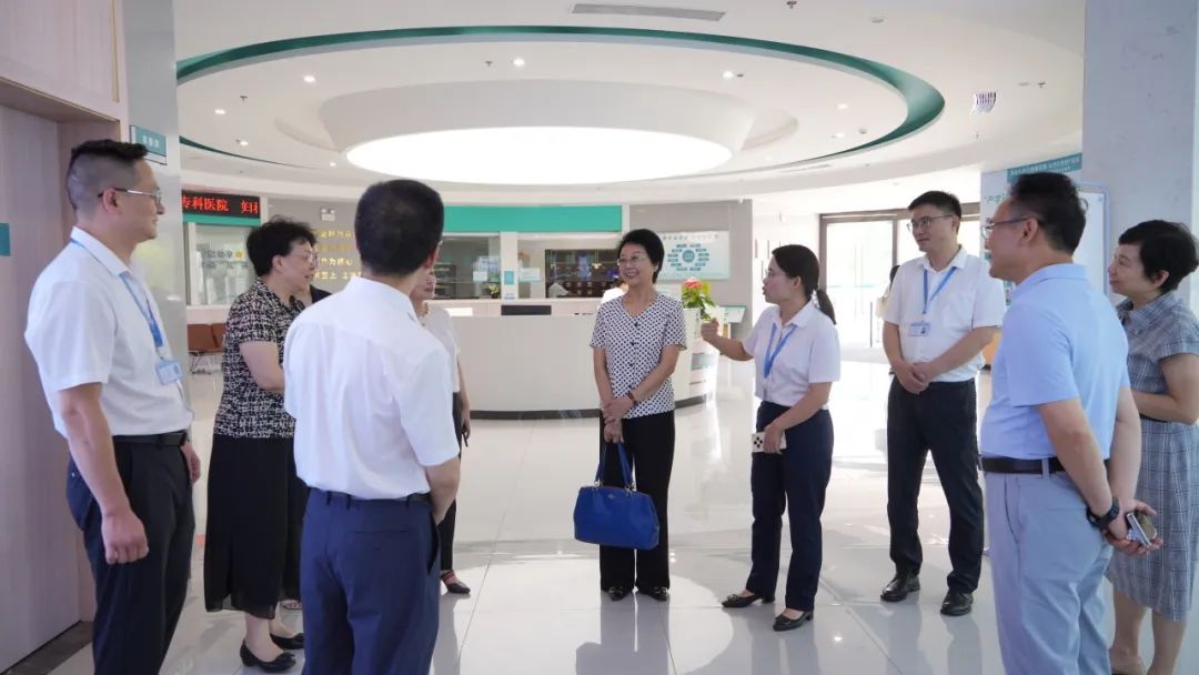 湖南省妇幼保健与优生优育协会领导一行来江湾考察调研