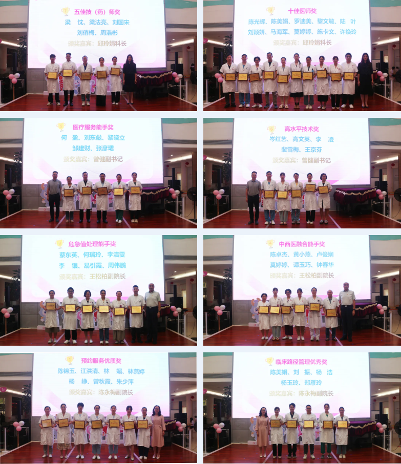 江门市妇幼保健院举办第七个「中国医师节」庆祝表彰大会