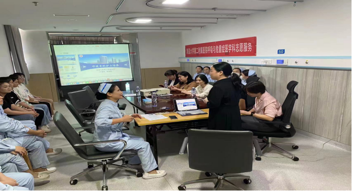 南昌大学二附院与南昌县人民医院开展呼吸护理学术交流活动