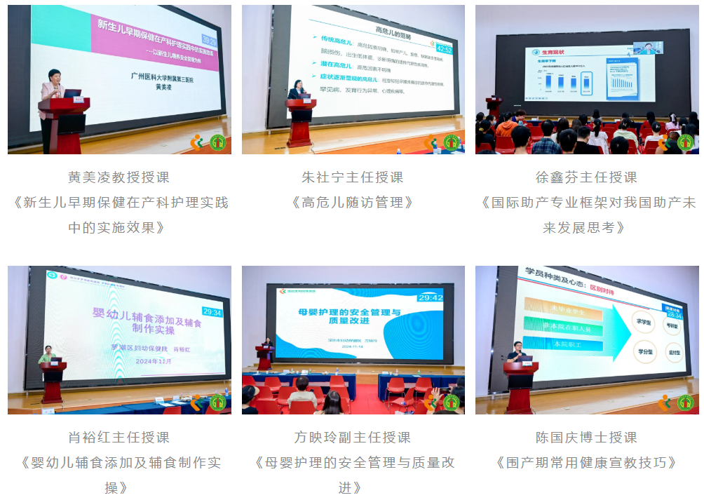 2024 年围产期健康宣教暨儿童保健护理技术培训班暨妇产儿专科优秀个案展示顺利举办