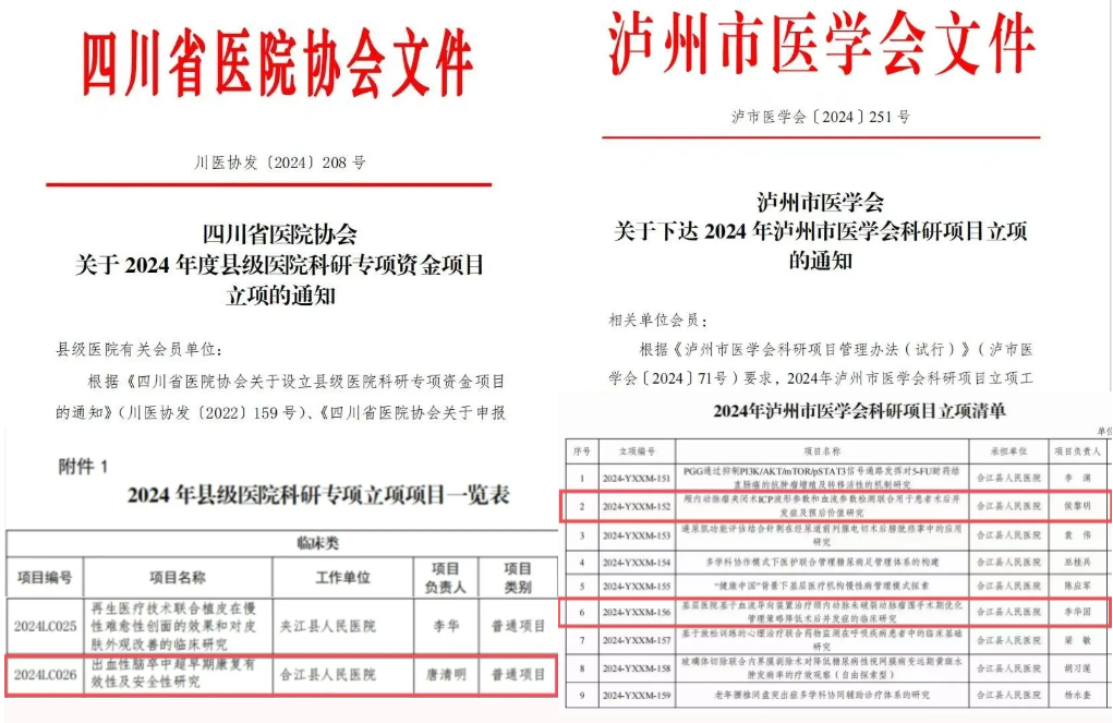 合江县人民医院神经外科砥砺前行，守护生命健康