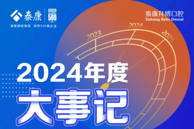 2024 年度关键帧 | 用七个篇章记录泰康拜博口腔「服务好」元年！