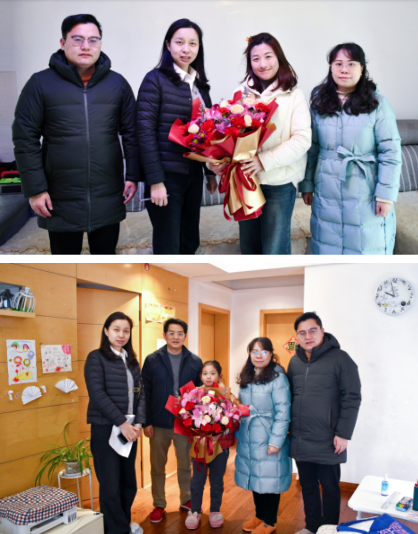 寒冬送暖 情满新春！南大二附院走访慰问援外医疗队员家属