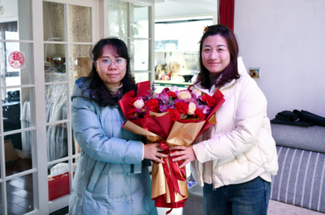 寒冬送暖 情满新春！南大二附院走访慰问援外医疗队员家属