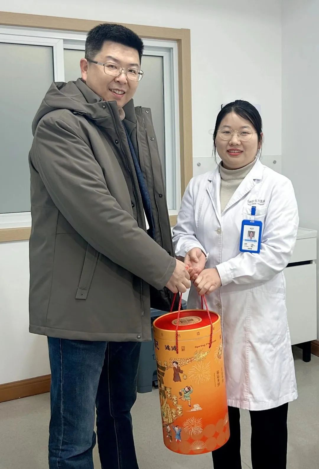合肥京东方医院：新春慰问送温情 携手共进心连心