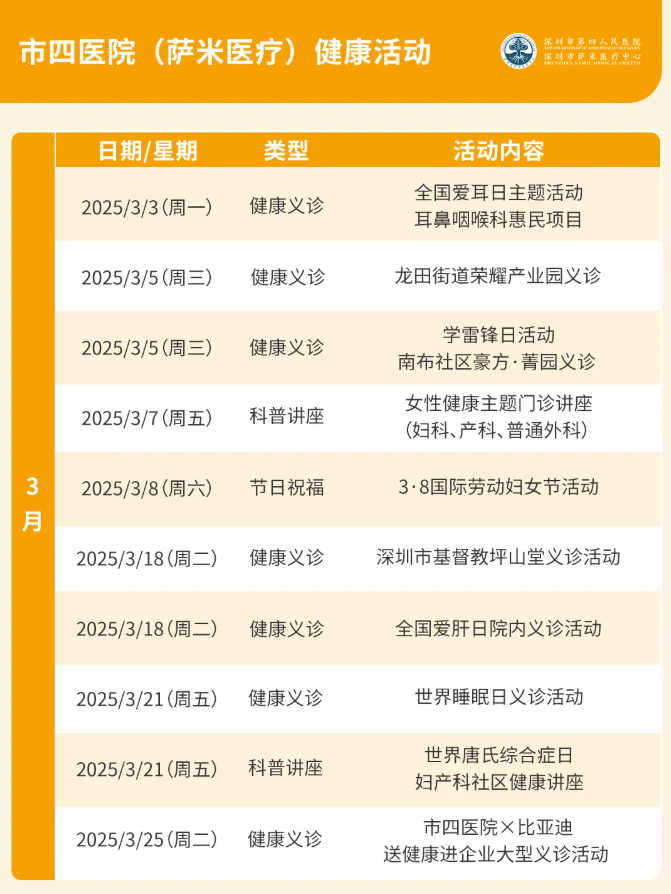 3 月健康活动「上新」啦！总有一款适合你